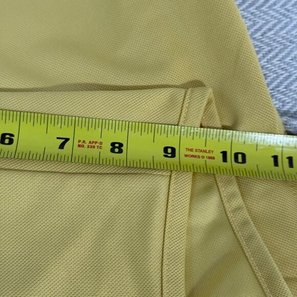 Nike Totality Shorts Mens Medium Yellow 9" Comfort Waist Dri Fit Athleisure‎ Gym - Picture 9 of 11